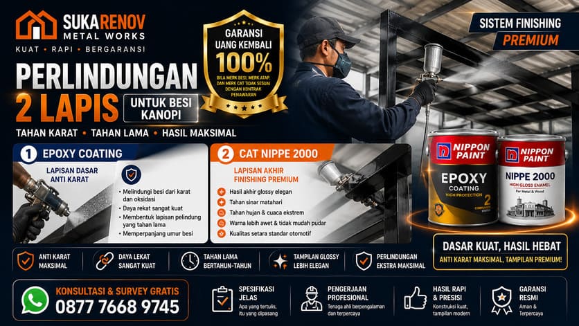 Sistem Finishing Epoxy dan Cat Nippe 2000