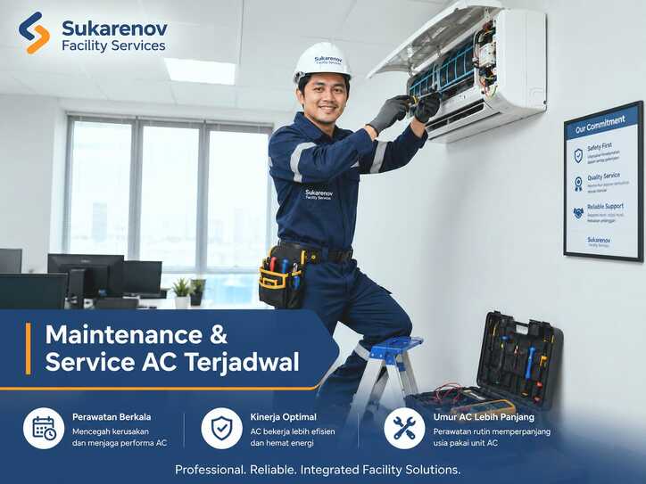 Maintenance & Service AC Terjadwal