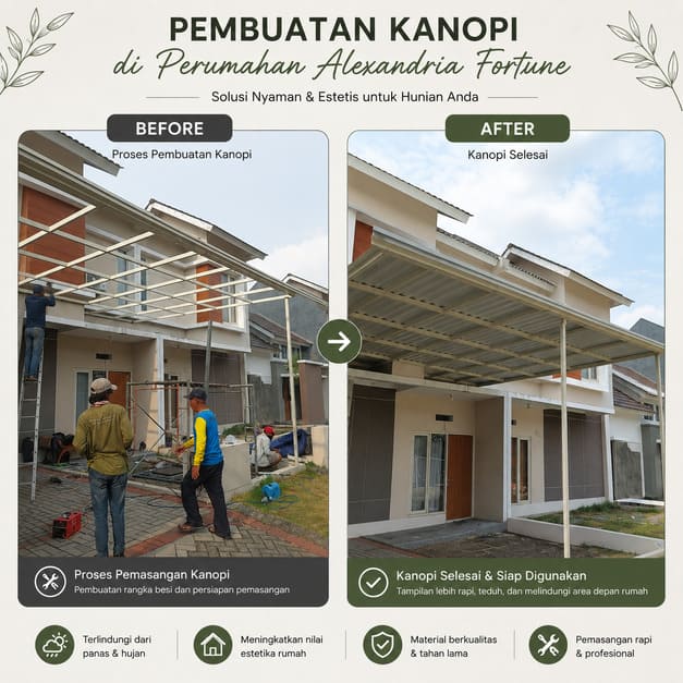 Proyek Pemasangan Kanopi 2